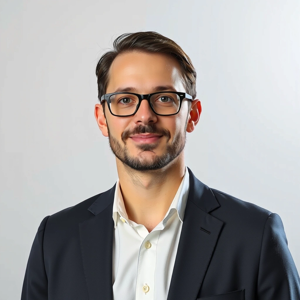 Portrait of VP of Product representing product leadership at Astatecs