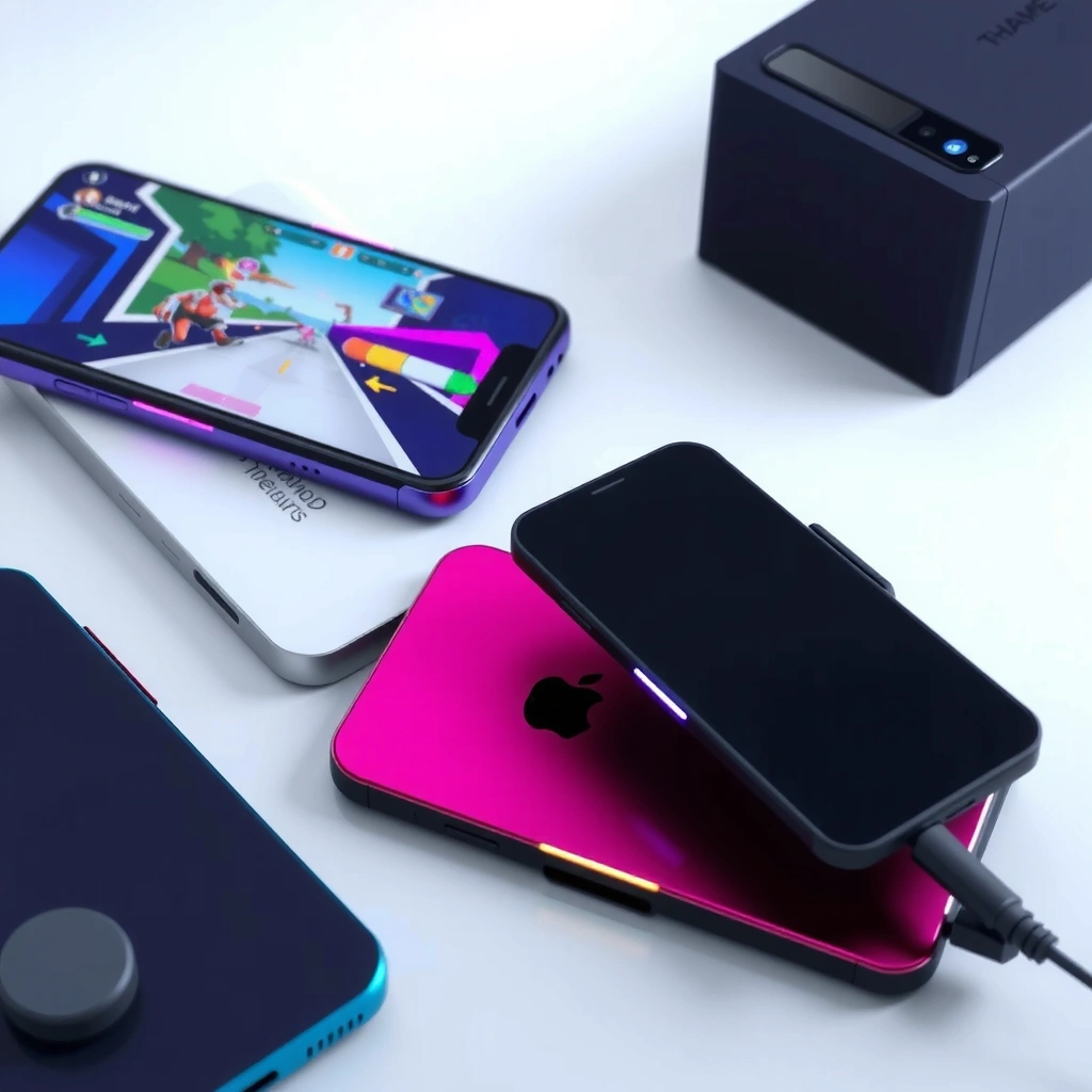 Mobile game development showcase